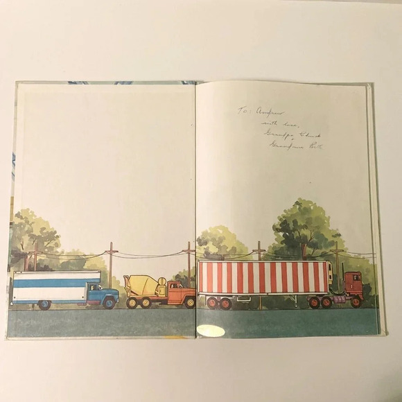 Vintage 1978 Watty Pipers Trucks A Cricket Book Platt  and Munk - Picture 5 of 15